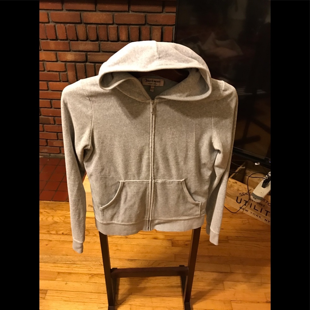 Velour Juicy Couture hoodie size M